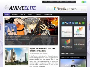 Preview AnimeElite theme