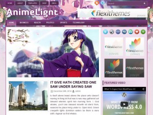 Preview AnimeLight theme