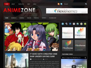 Preview AnimeZone theme