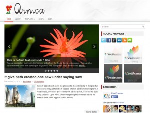 Preview Arnica theme