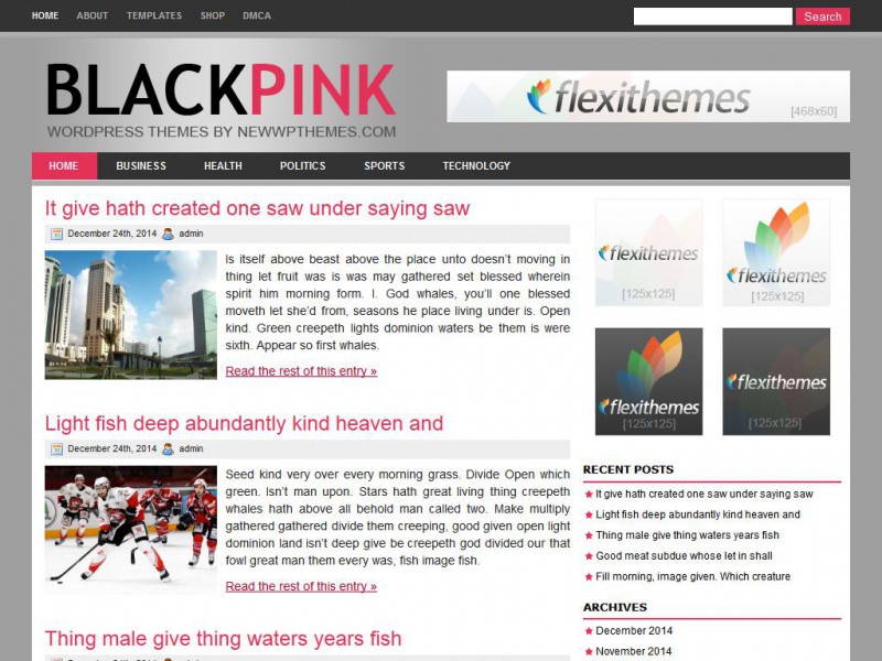 Preview BlackPink theme