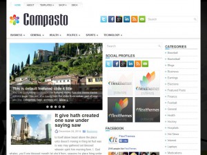 Preview Compasto theme