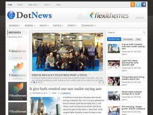 Preview DotNews theme