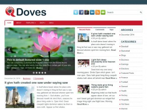 Preview Doves theme