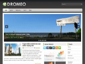 Preview Dromeo theme