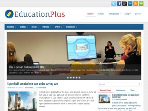 Preview EducationPlus theme
