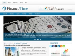 Preview FinanceTime theme