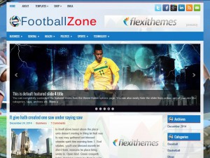 Preview FootballZone theme