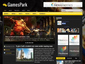Preview GamesPark theme