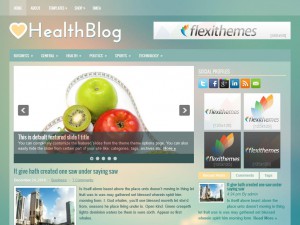 Preview HealthBlog theme