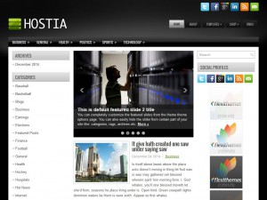 Preview Hostia theme