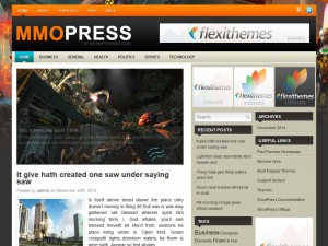Preview MmoPress theme