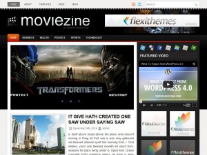 Preview MovieZine theme