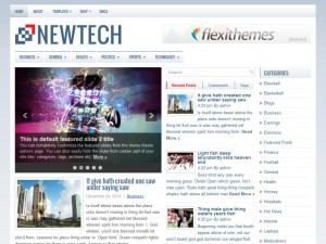 Preview NewTech theme