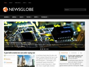 Preview NewsGlobe theme