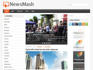 Preview NewsMash theme