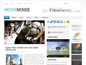 Preview NewsSense theme