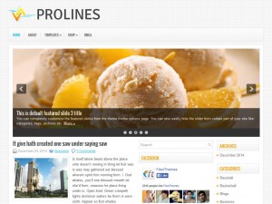 Preview ProLines theme
