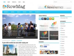 Preview RowMag theme