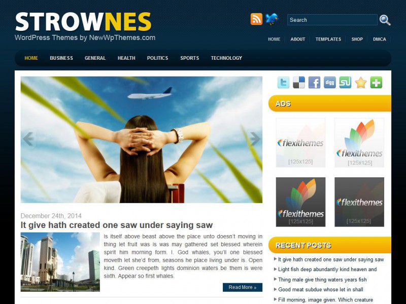 Preview Strownes theme