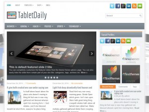 Preview TabletDaily theme