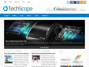 Preview TechScope theme