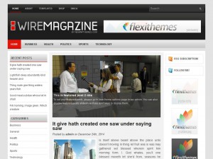 Preview WireMagazine theme