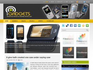 Preview iGadgets theme