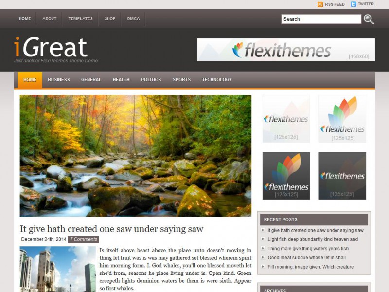 Preview iGreat theme