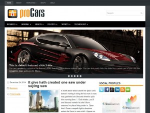 Preview proCars theme