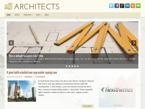 Preview Architects theme