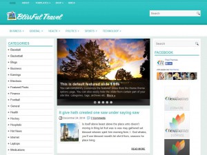 Preview BlissfulTravel theme
