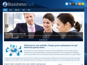 Preview BusinessPad theme