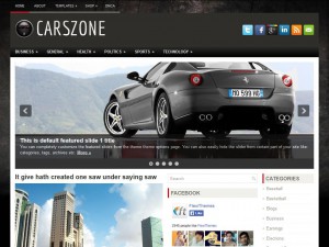 Preview CarsZone theme