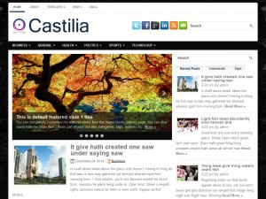 Preview Castilia theme