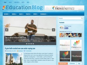 Preview EducationBlog theme