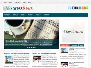 Preview ExpressNews theme