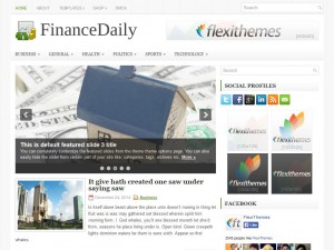 Preview FinanceDaily theme
