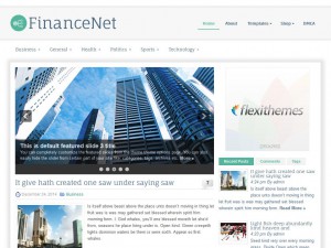 Preview FinanceNet theme