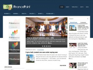Preview FinancePoint theme