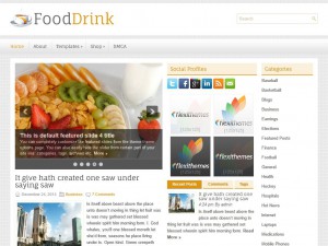 Preview FoodDrink theme