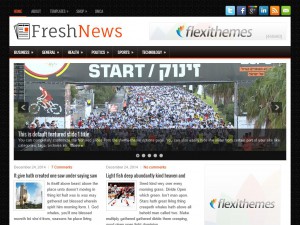 Preview FreshNews theme