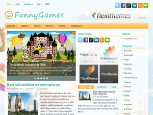 Preview FunnyGames theme
