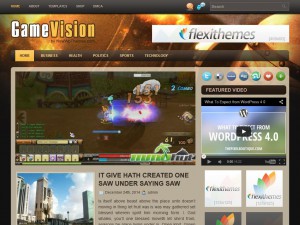 Preview GameVision theme