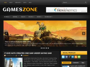 Preview GamesZone theme