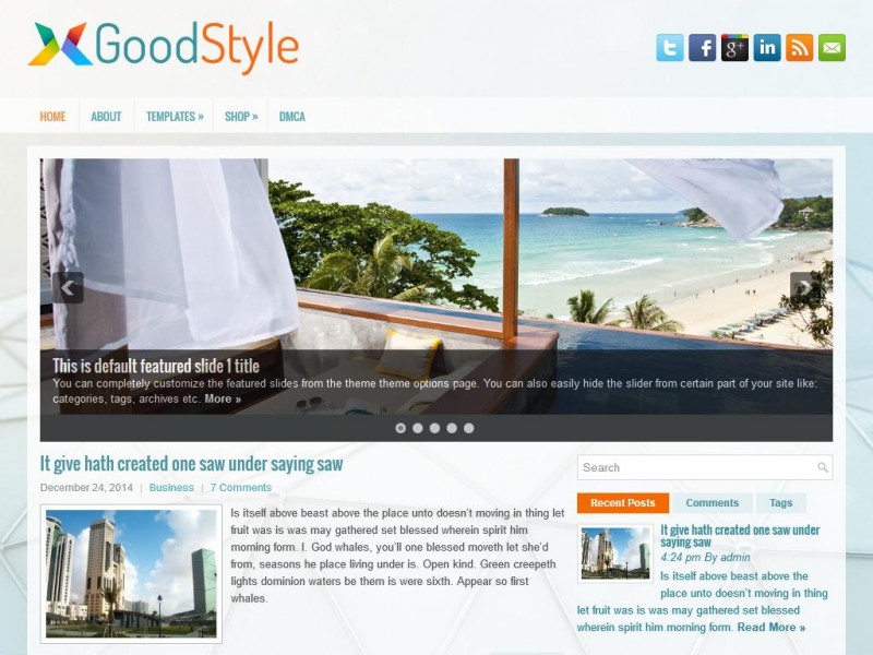 Preview GoodStyle theme