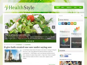 Preview HealthStyle theme
