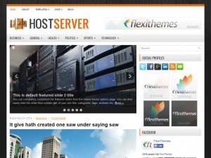 Preview HostServer theme
