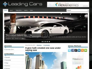Preview LeadingCars theme
