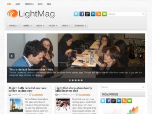 Preview LightMag theme